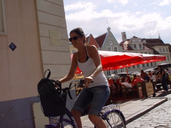 Pyöränselässä Tallinna tutuksi