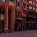 Hotellin sisäänkäynti