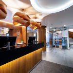 Hestia Hotel Kentmanni vastaanotto ja aula