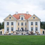 Palmsen kartanon julkisivu