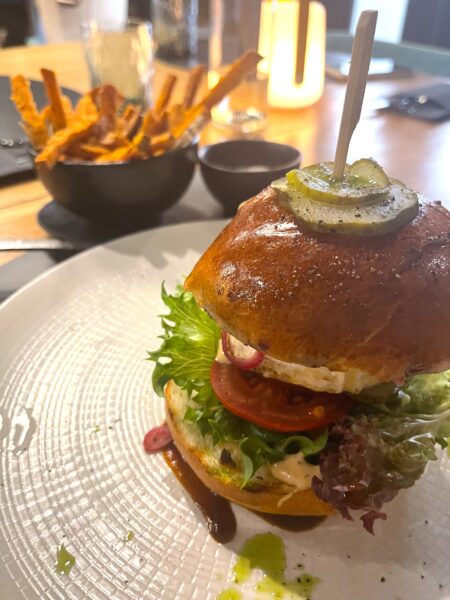 Herkkuhampparit ravintolassa