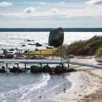 laituri hiekkarannalla