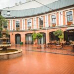 Sisäpiha, Art Hotel Roma