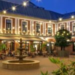 Sisäpiha, Art Hotel Roma