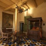 makuuhuone Bauskan linnassa