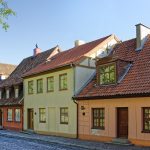 Taloja kadun varrella Klaipedassa