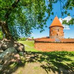 Punainen linnarakennus, Trakai, Liettua
