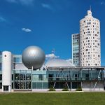 Ahhaa tiedekeskusken julkisivu