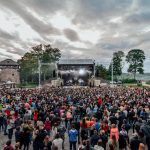 Konsertti Liiviläisten linnan alueella