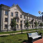 Sillamäen kaupungissa Stalinin aikaista arkkitehtuuria