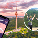 Alennus Tallinnan TV-tornilla IMT Oma Loma apin Pink Cardilla