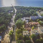 Palangan kaupunki ylhäältä päin kuvattuna