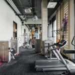 Comfort Hotel LT:n kuntosali