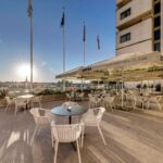 Kesäterassi Vanhaankaupungin näköalalla, Radisson Daugava, Riika