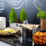 Hotellin buffet aamiainen