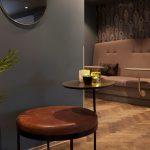 Scandic st. Olavs Plass bar lounge peacock