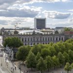 Ilmakuvaa Unter den Lindeniltä