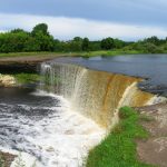 Jägälän vesiputous kesällä