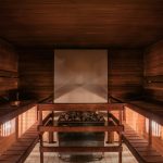 Tilaussauna on tunnelmallinen