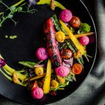 Herkullinen annos Strand Span ravintolassa