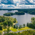 Ilmakuvaa Pühajärveltä