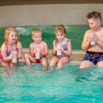 Kylpylä sopii myös lapsiperheille