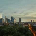 Hotellilta on kauniit panoraamanäkymät