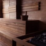 Hotellin saunasta on hienot maisemat