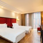 Standard huone erillisillä vuoteilla