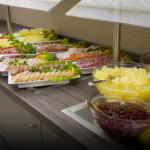 Kuva hotellin aamiaisesta