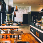 Kahvilakuva aulabaarista