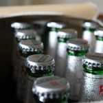 Becksin olutta laatikollinen