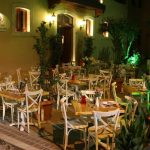 Iltakuvaa ravintolasta