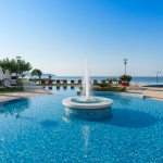 Allaskuva suihkulähteestä