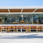 Hotellin terassi ja ravintola