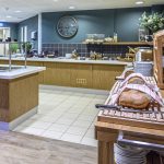 Näkymä Anker hotellin aamiaishuoneeseen