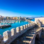 Näkymä Heraklion satamaan