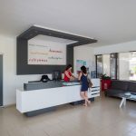 Vastaanottotiskillä asiakas