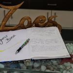 Vieraskirjan aukeama