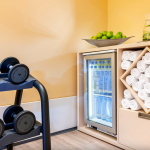 Vesipulloja jääkaapissa