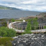 Maisema Altan rannikolla