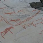 Kalliomaalauksia Altassa.