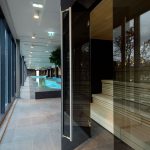 Kalev Span allasosastolta löytyy myös saunoja