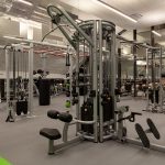 Kalev Span kuntosali on hyvin varusteltu