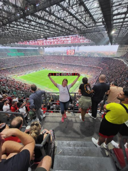 Elämysten ilta AC Milanin pelissä