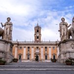 Yleiskuvaa Piazza del Campidoglionelta