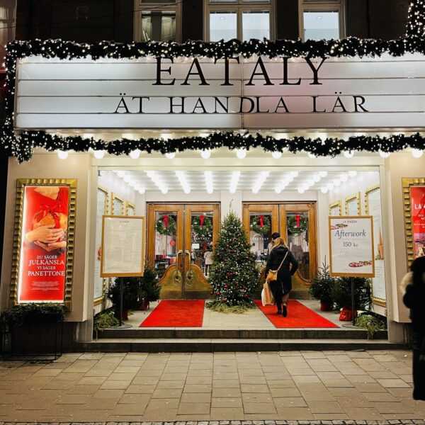 Pala Italiaa keskellä Tukholmaa