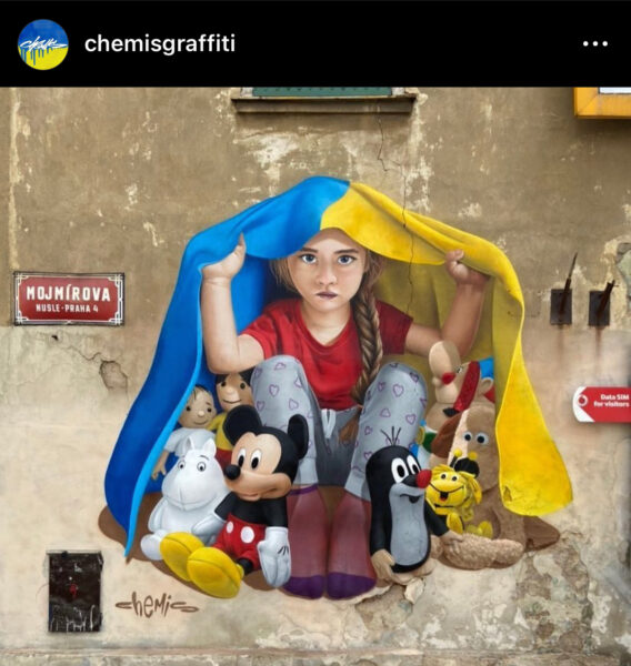 ChemiSin koskettavaa katutaidetta