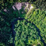 Ilmakuva Puckoriain kanjonista