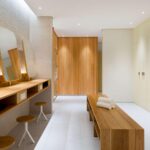 Hotellin kuntosali ja saunaosasto